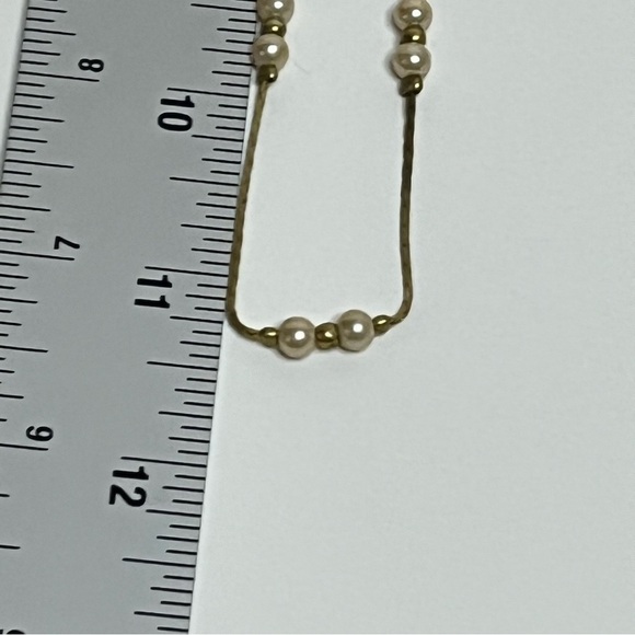 Faux, Costume, Estate, Vintage Jewelry, Peal Necklace - Picture 7 of 7
